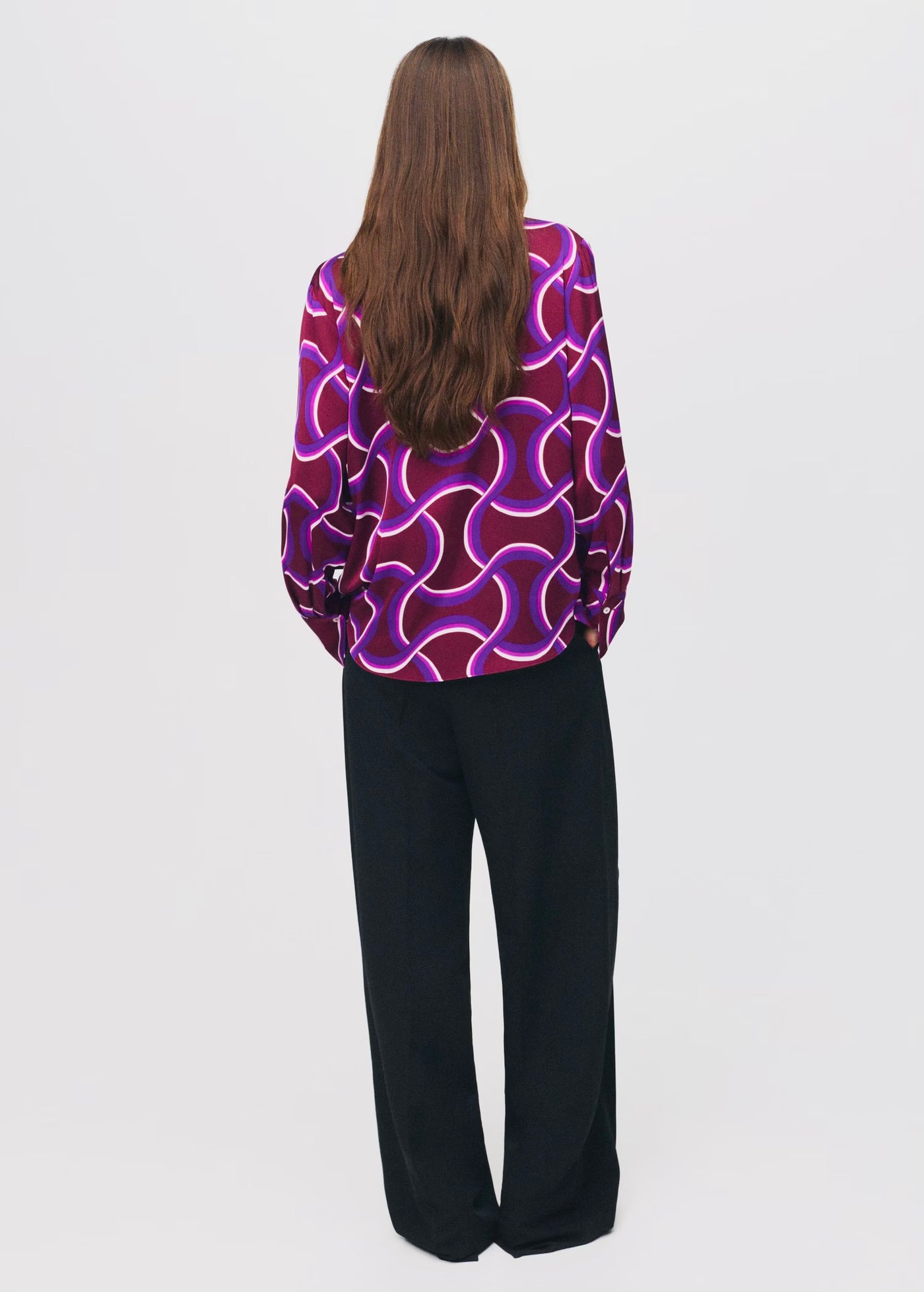 Chemise à Imprimé Abstrait