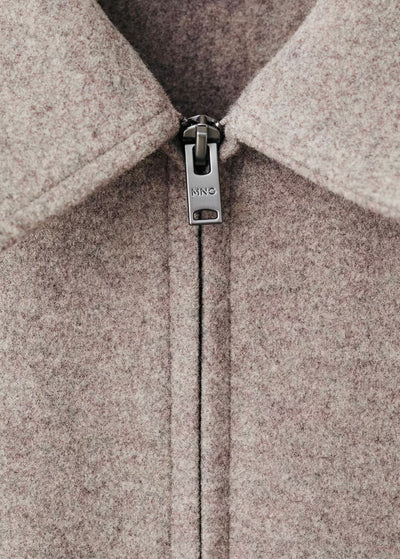 Veste en tissu à poches à rabat