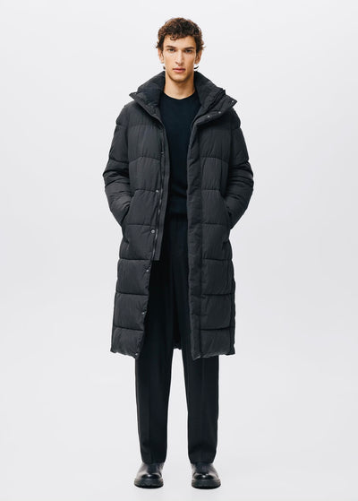 Anorak long matelassé résistant à l’eau