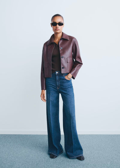 Jean Large Taille Haute