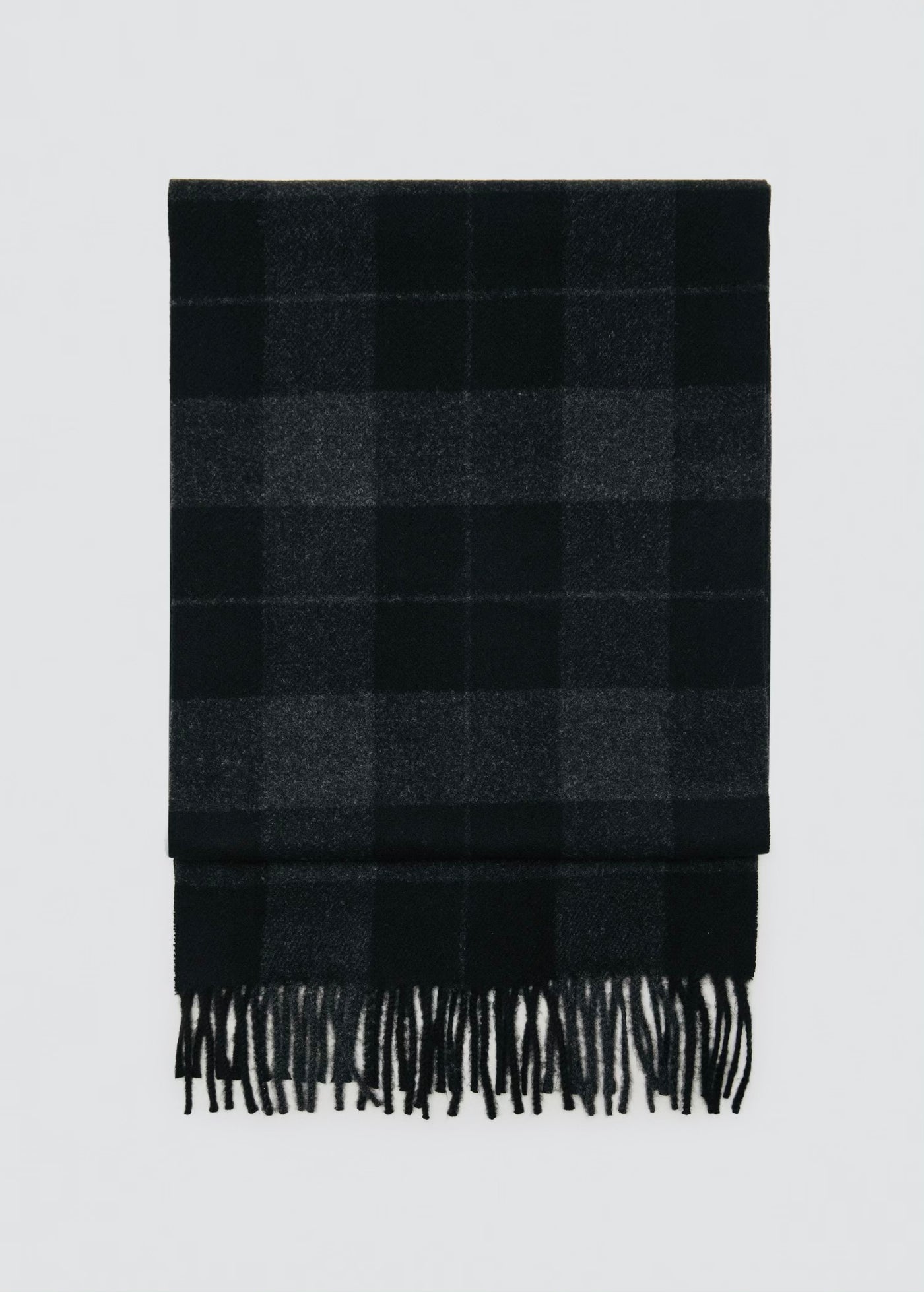 ÉCHARPE CARREAUX ÉCOSSAIS FRANGES