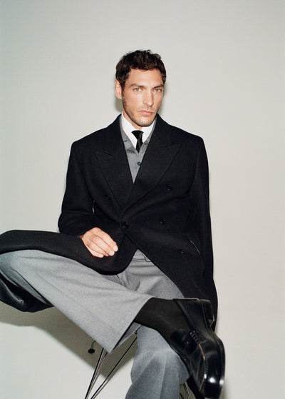 MOCASSINS DÉCOUPE CUIR EFFET PATINÉ