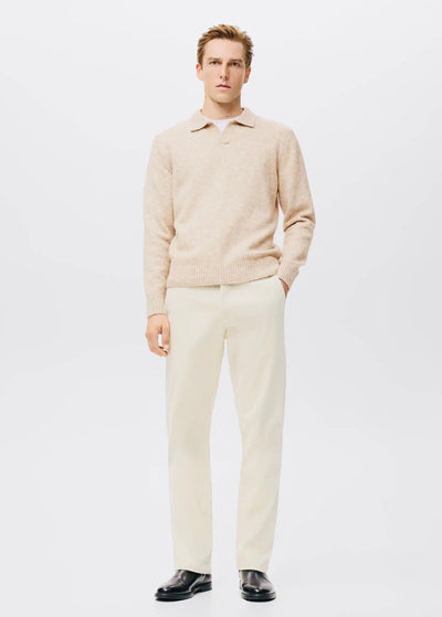 Pantalon Velours Côtelé Slim-Fit