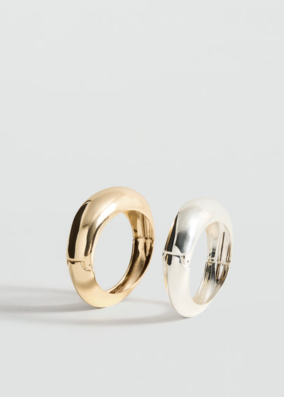 LOT DE 2 BRACELETS RIGIDES