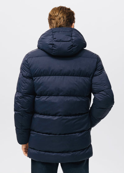 Anorak matelassé à capuche déperlant