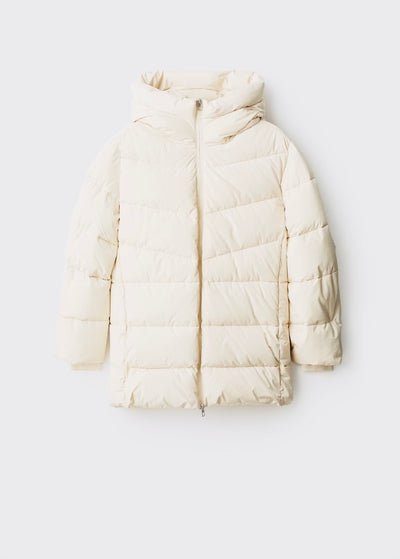 Anorak matelassé avec capuche