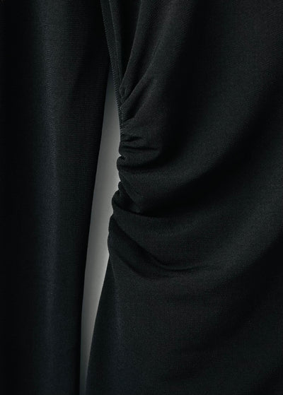 T-shirt Bustier à Détail Métallisé