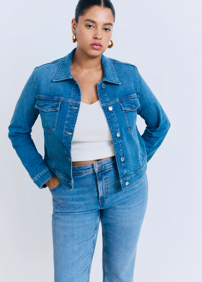 Jean Sienna Flare Crop