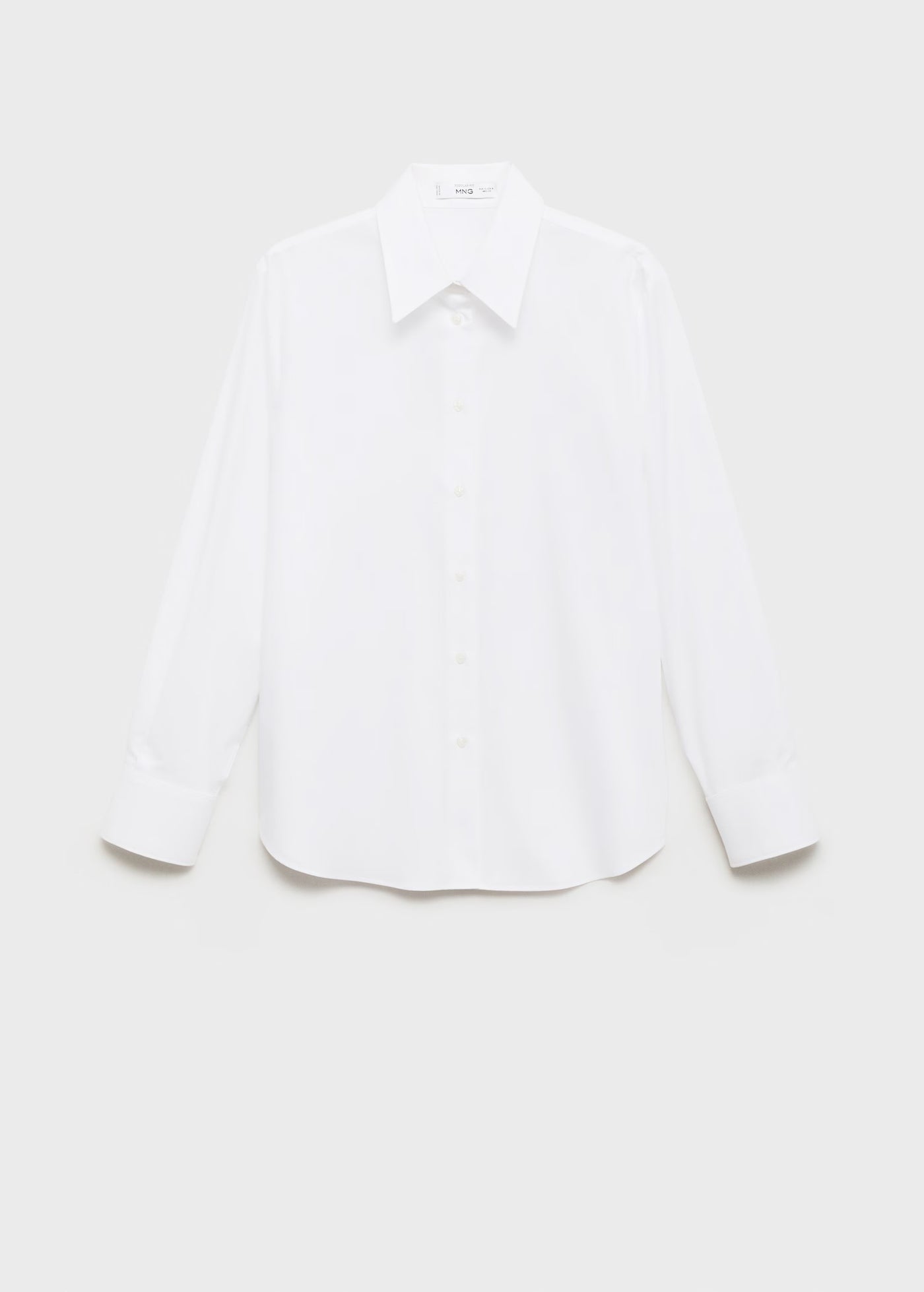 Chemise Droite Mélange Coton et Lyocell