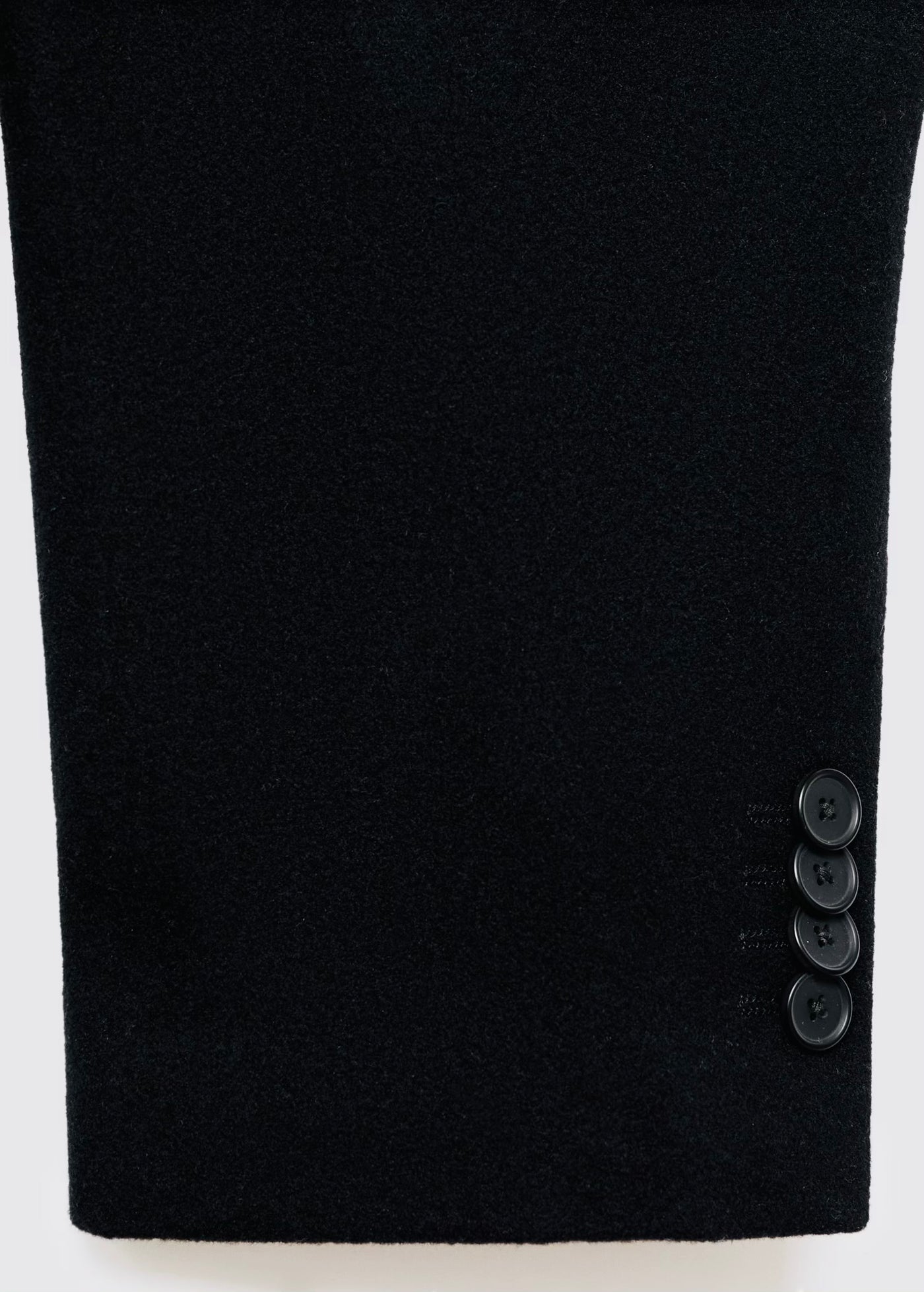 Manteau long en laine