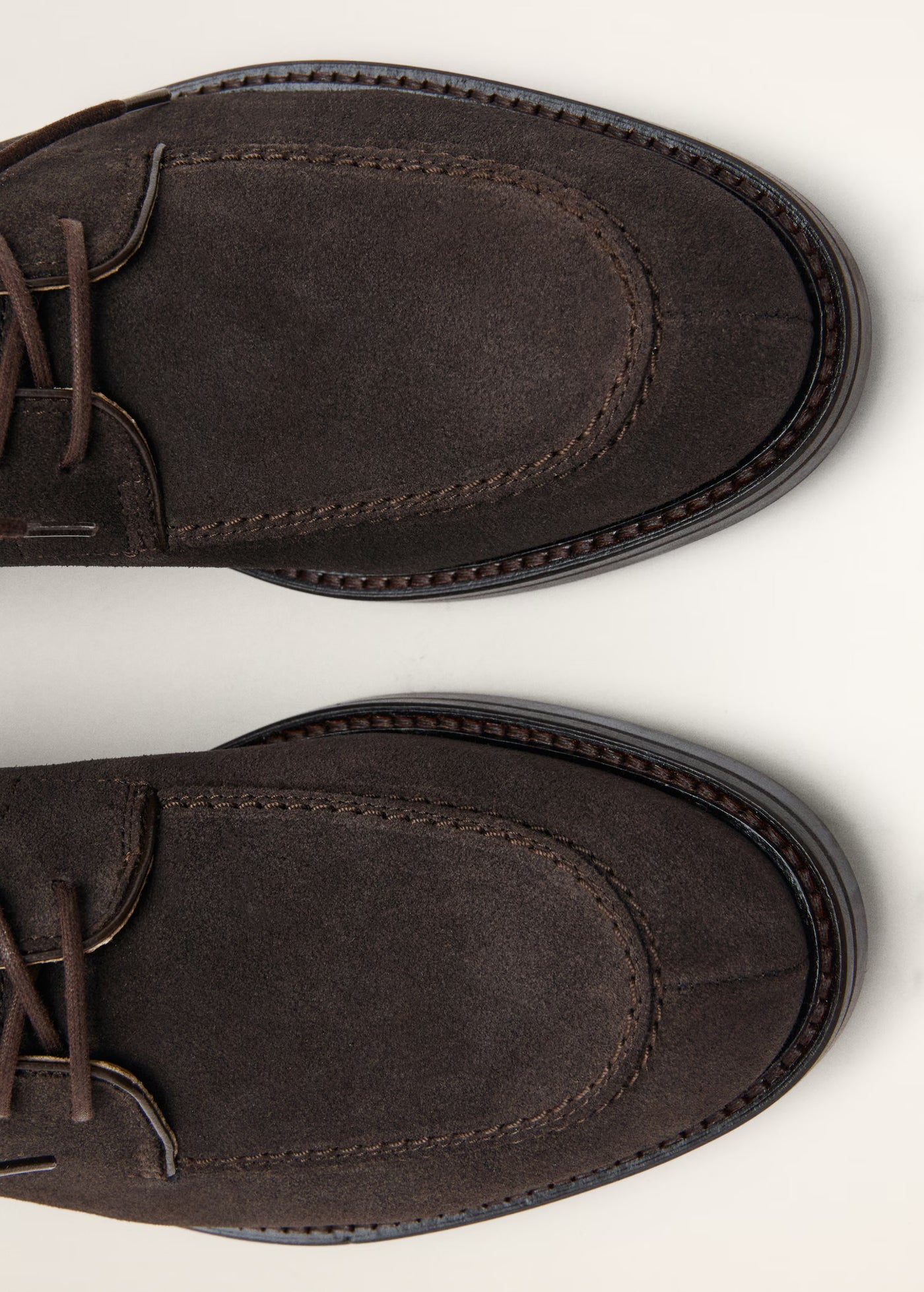 BOTTINES CUIR LACETS