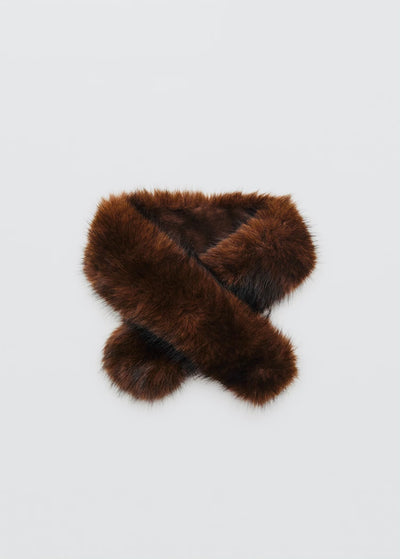 ÉCHARPE EFFET FOURRURE