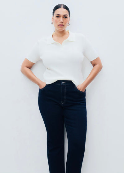 Jean Sienna Flare Crop