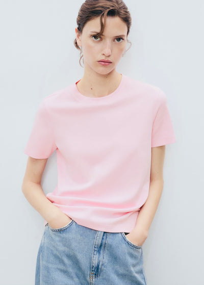 T-shirt Coton Manches Courtes