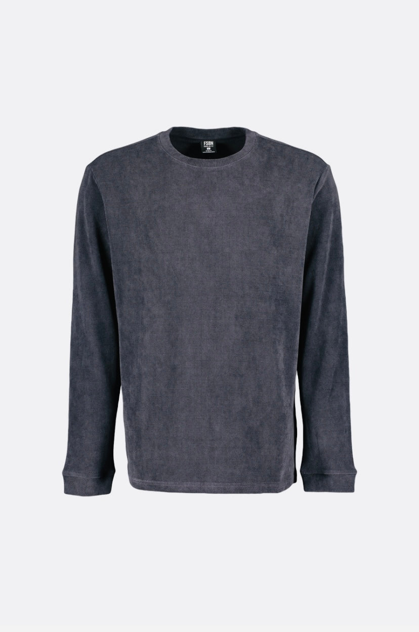 Chemise à Manches Longues avec Col Rond