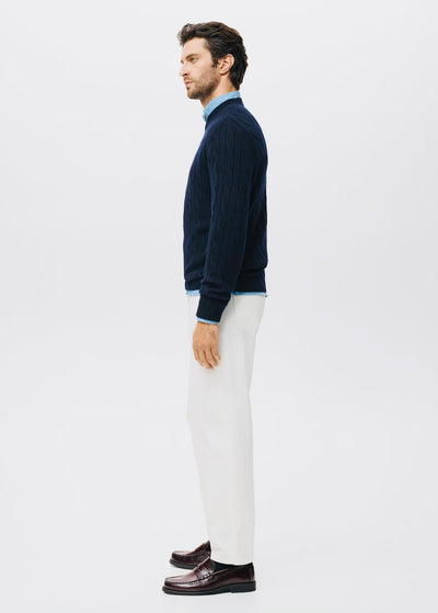 Pull 100% coton tressé Collection Casper Ruud x