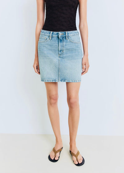 Jupe courte denim