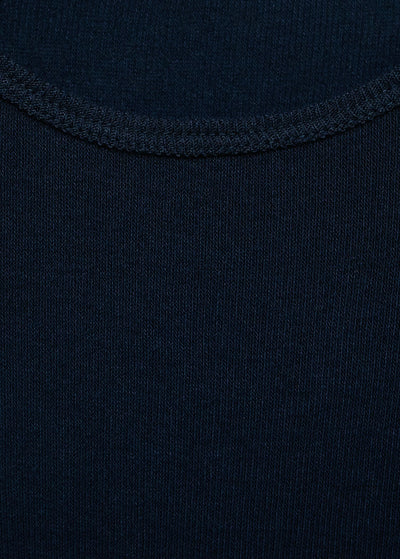 T-shirt Côtelé à Manches Longues