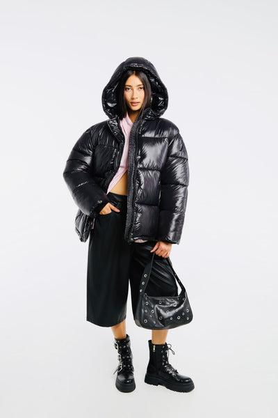 Veste matelassée avec capuche