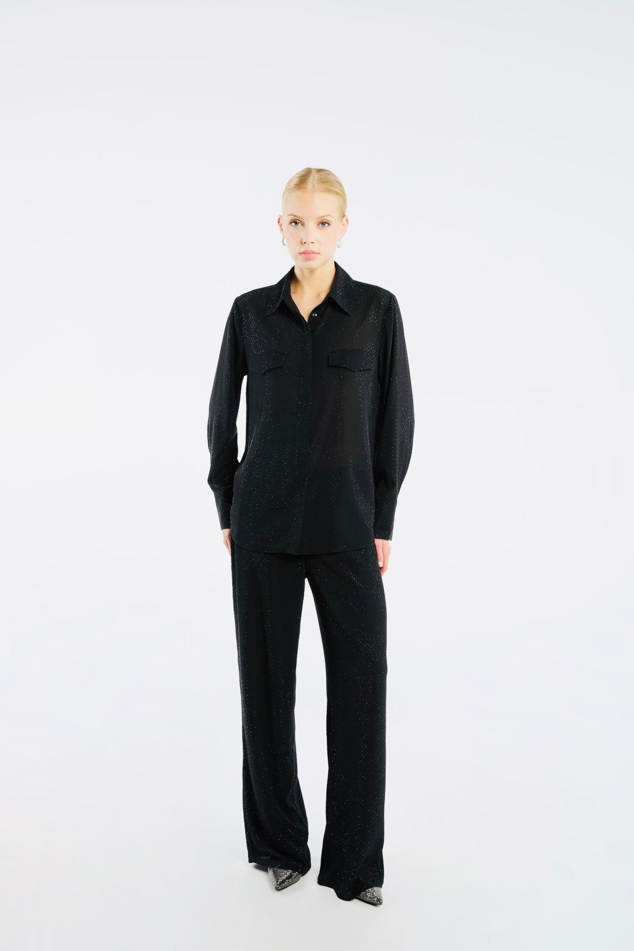 Pantalon à Jambe Large