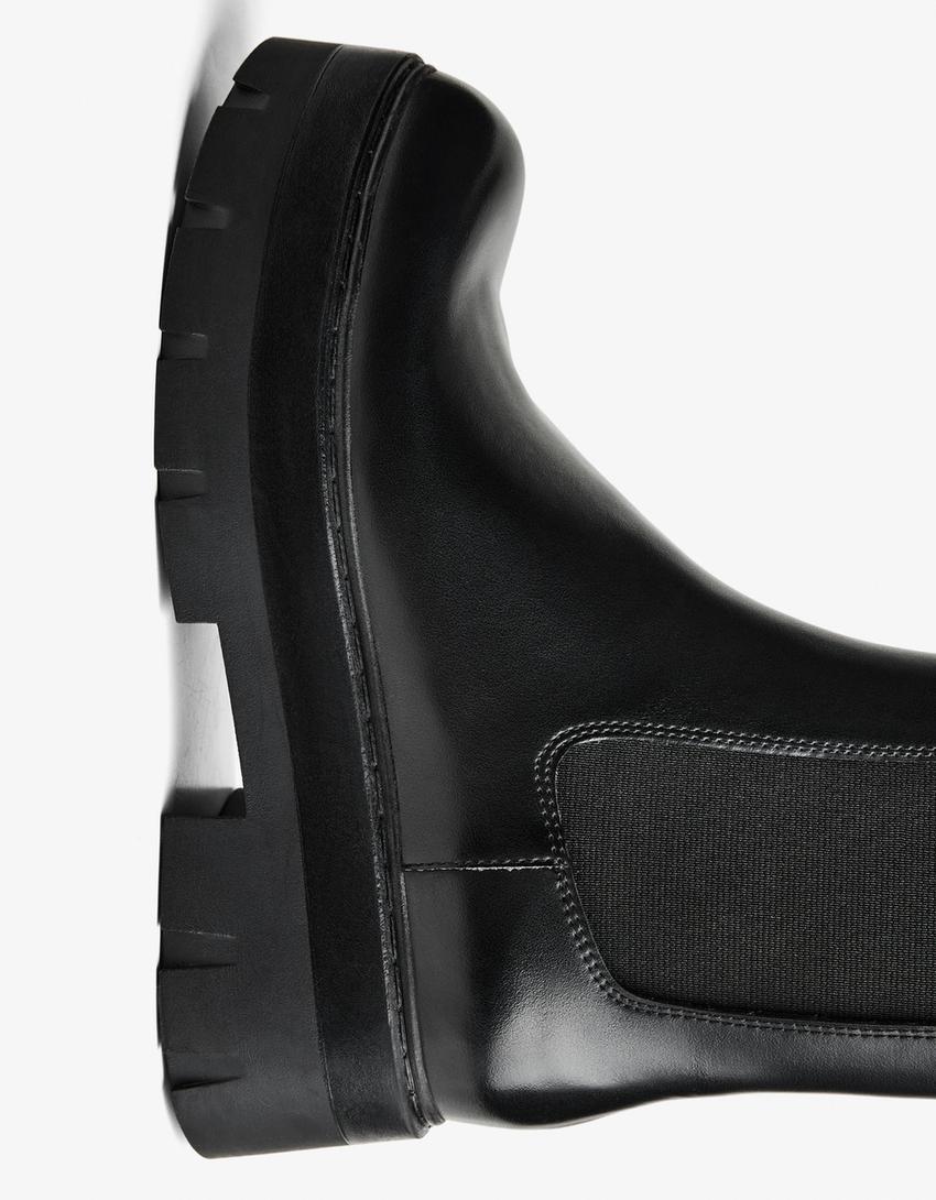 BOTTINES DÉTAIL ÉLASTIQUE