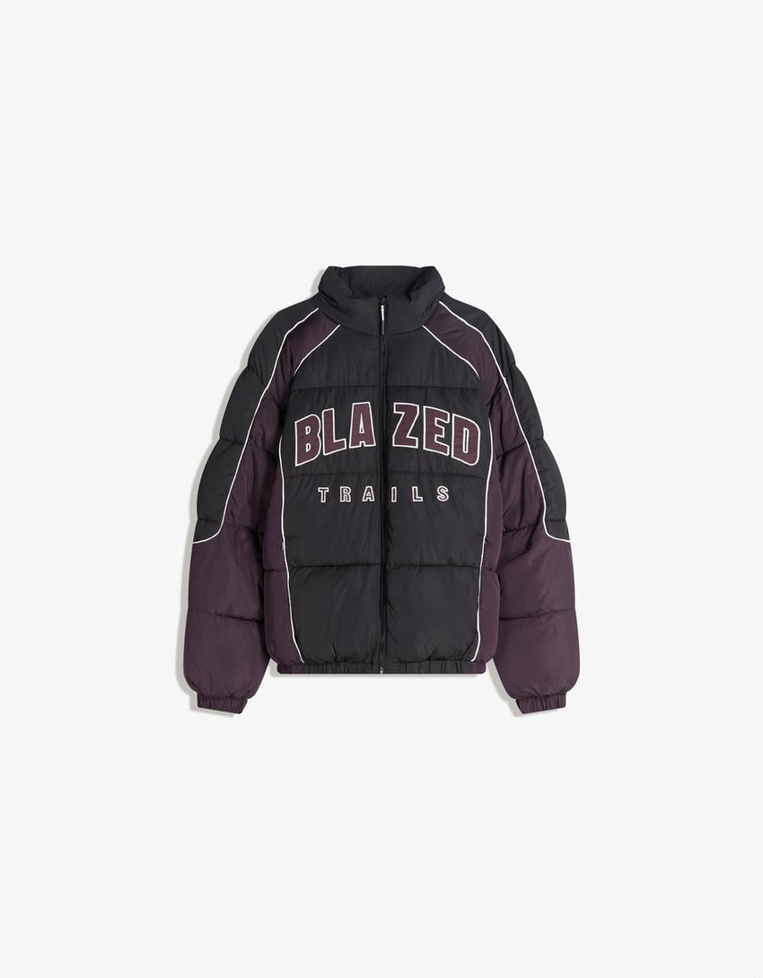 BLOUSON PUFFY IMPRIMÉ