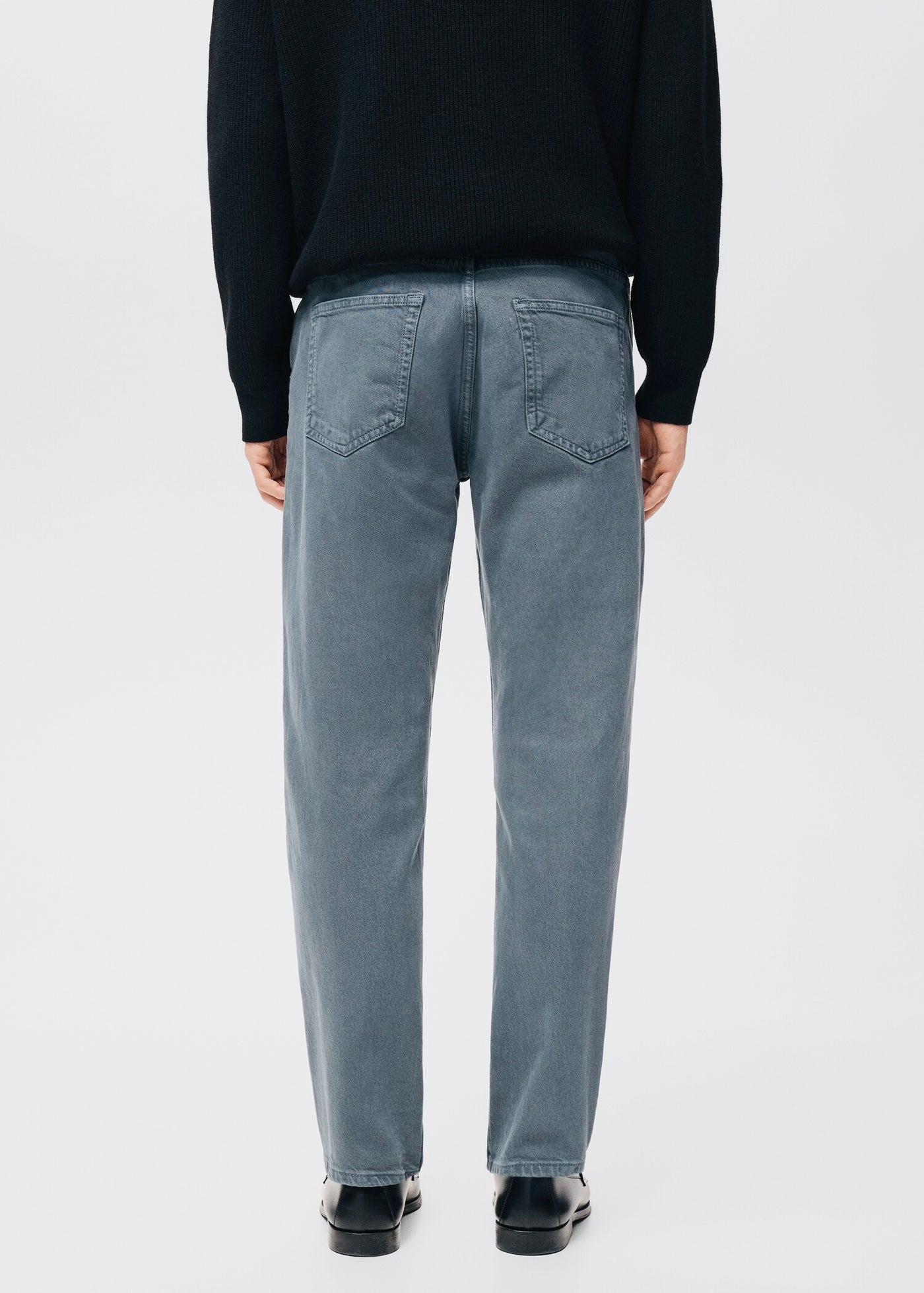 Jean Ben Cropped Tapered-Fit Mango
