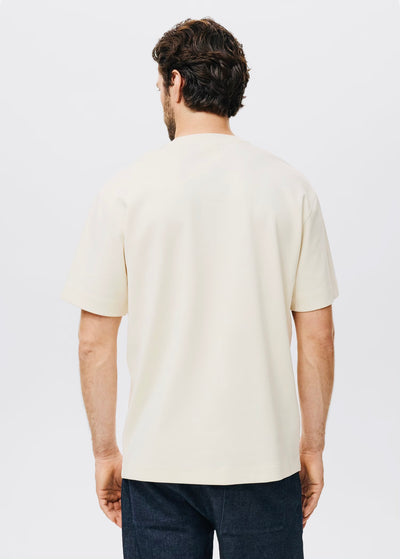 T-Shirt Tissu Sweat Coupe Décontractée