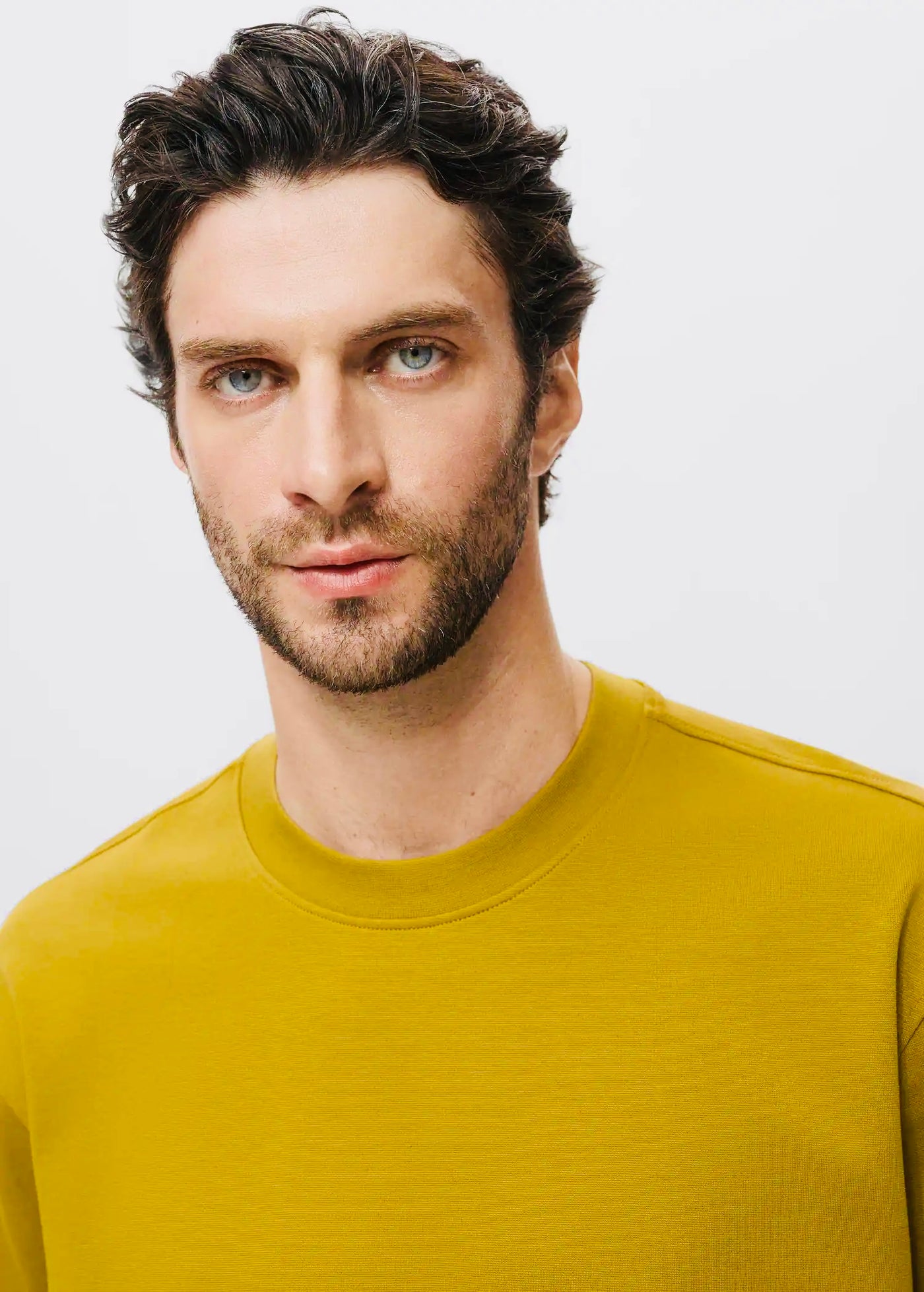 T-Shirt Tissu Sweat Coupe Décontractée