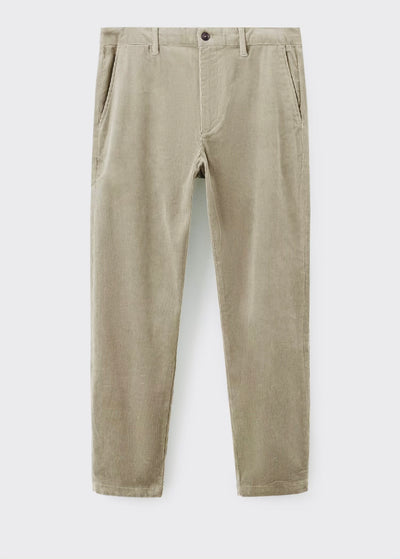 Pantalon Velours Côtelé Slim-Fit