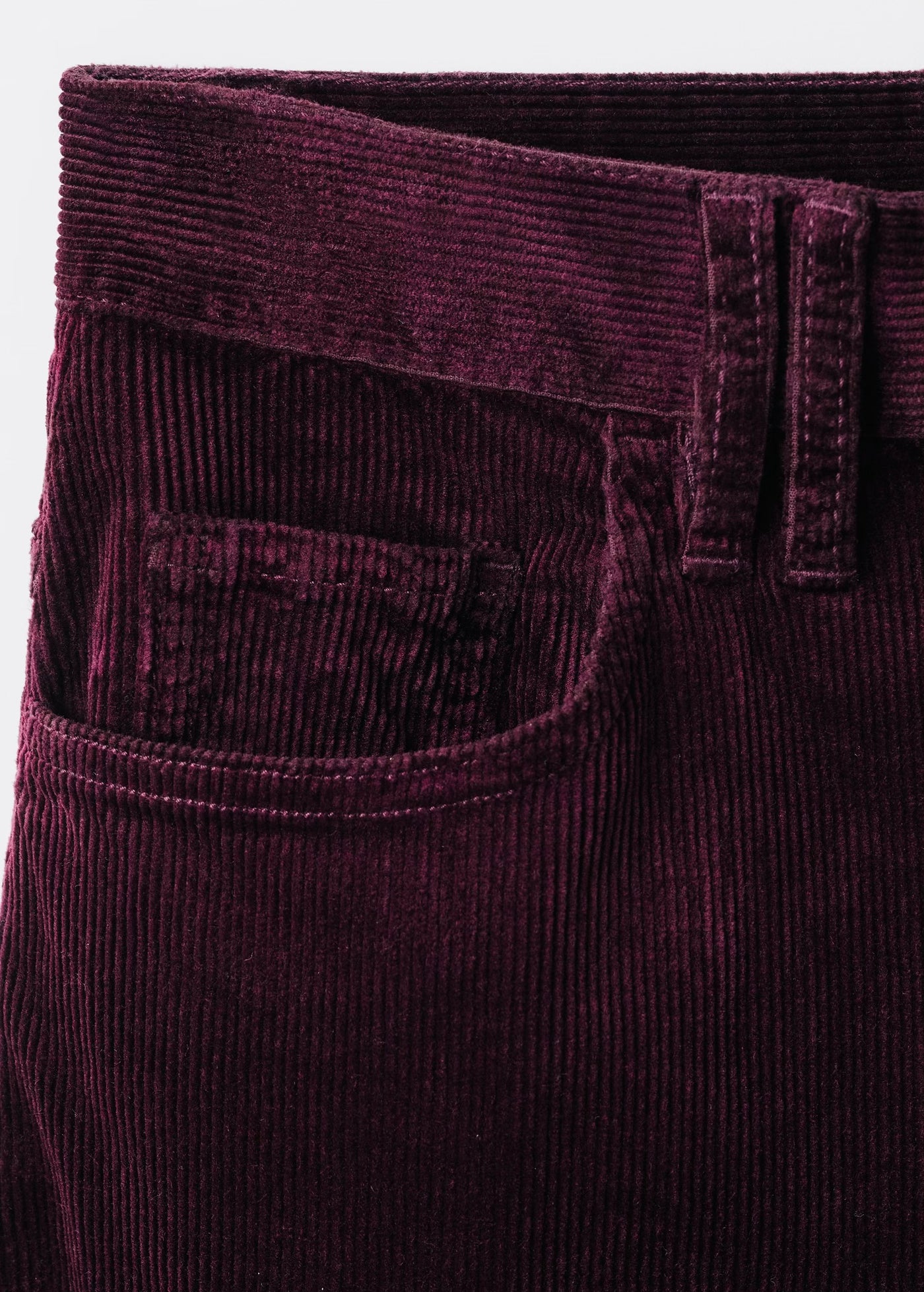 Jean Large en Velours Côtelé