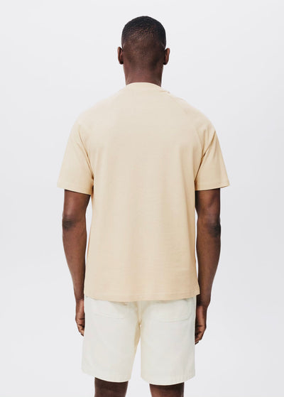T-Shirt Coton Lin Relaxed-Fit Mango