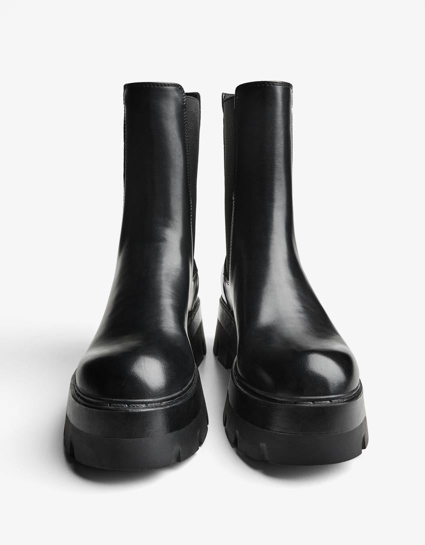 BOTTINES DÉTAIL ÉLASTIQUE