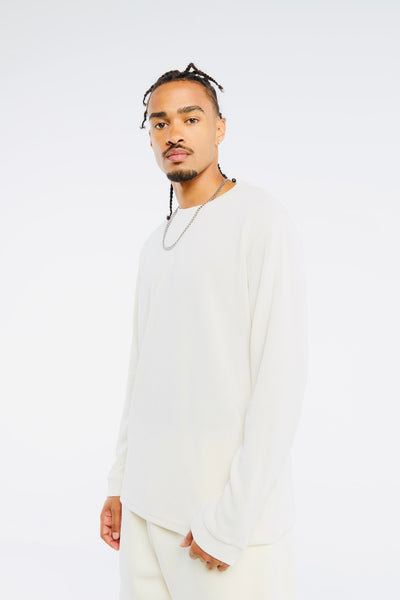 Chemise à Manches Longues avec Col Rond