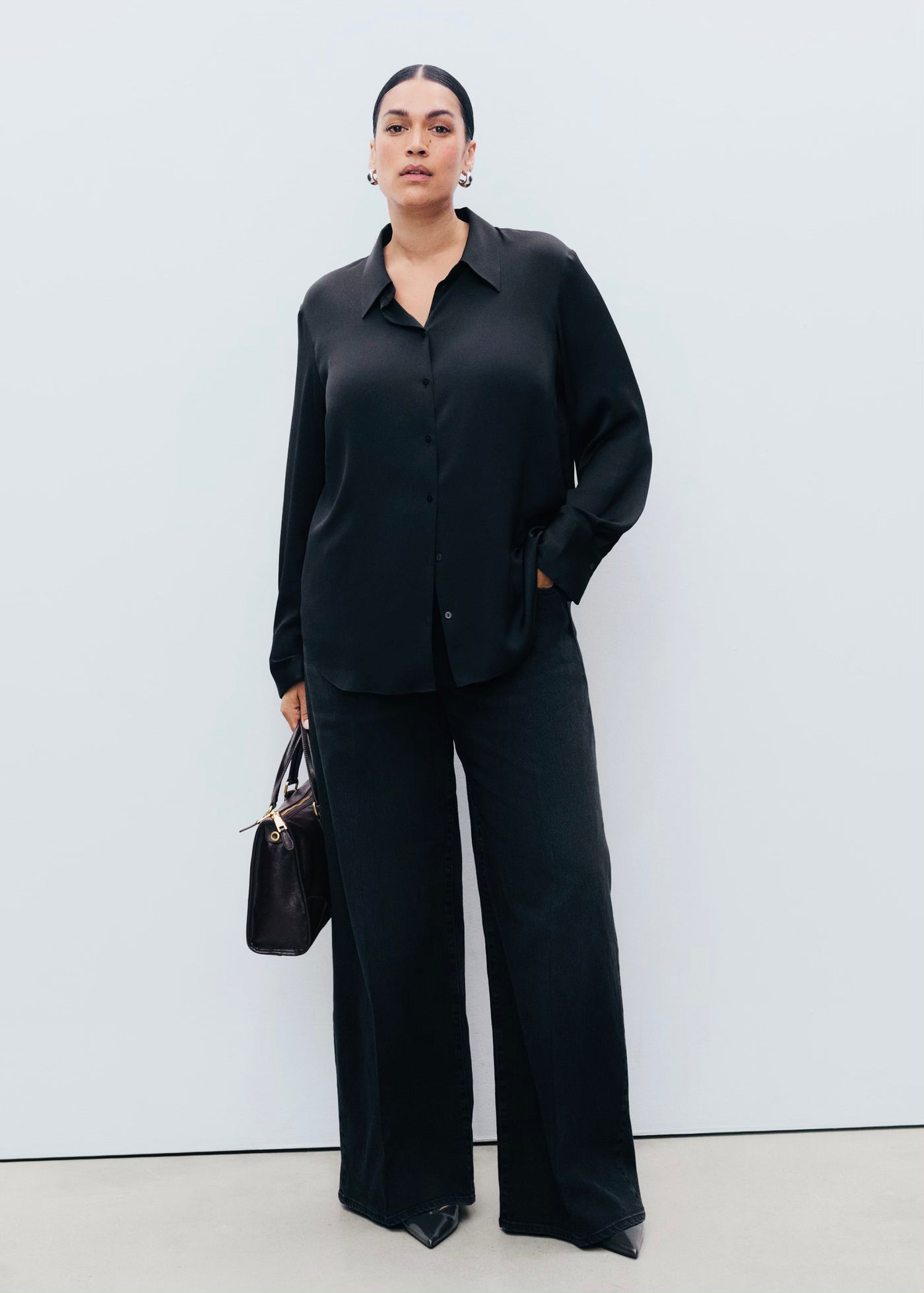 Jean Large Taille Haute