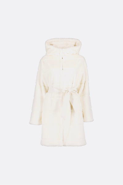 Manteau en fausse fourrure