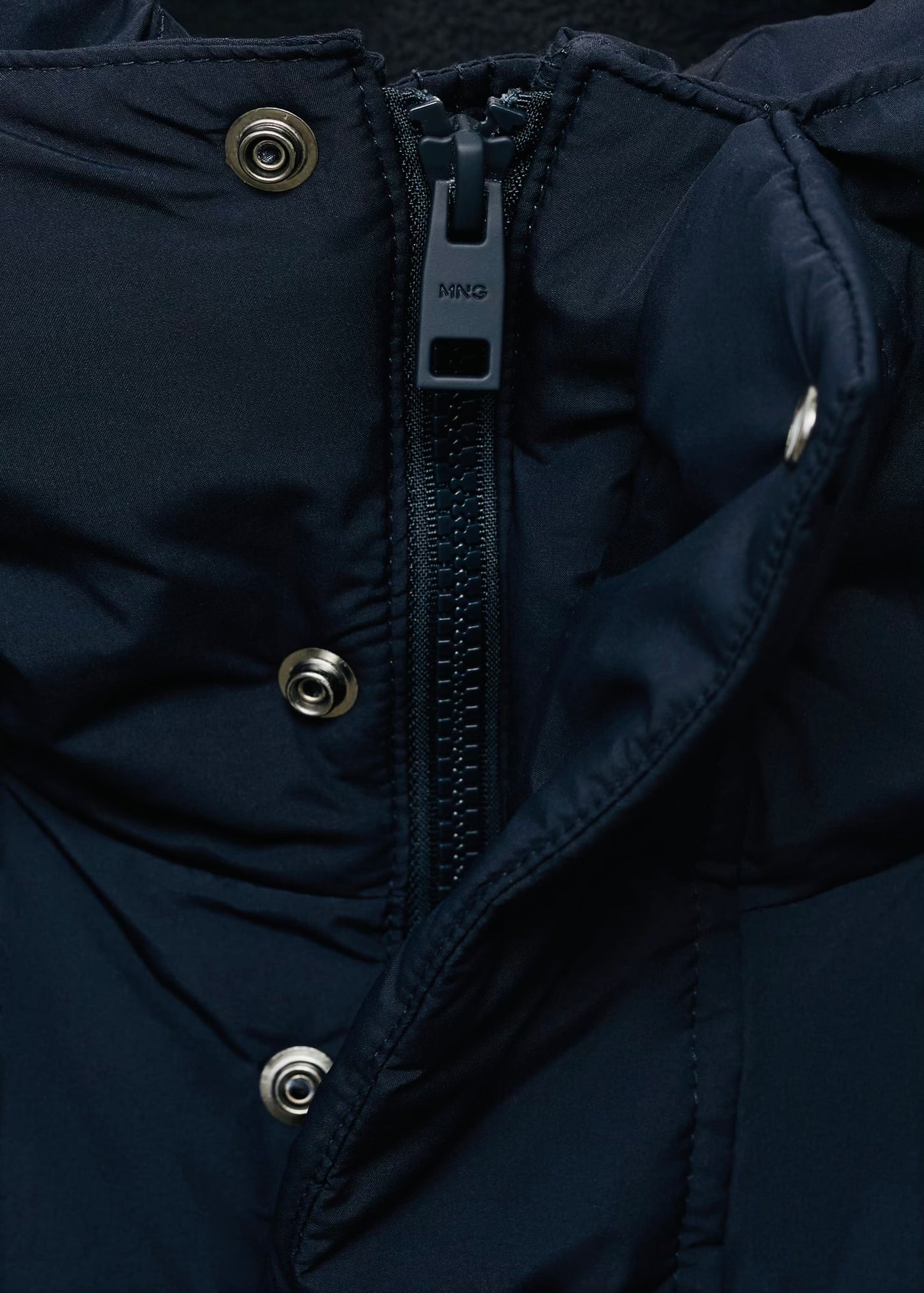 Anorak long matelassé résistant à l’eau