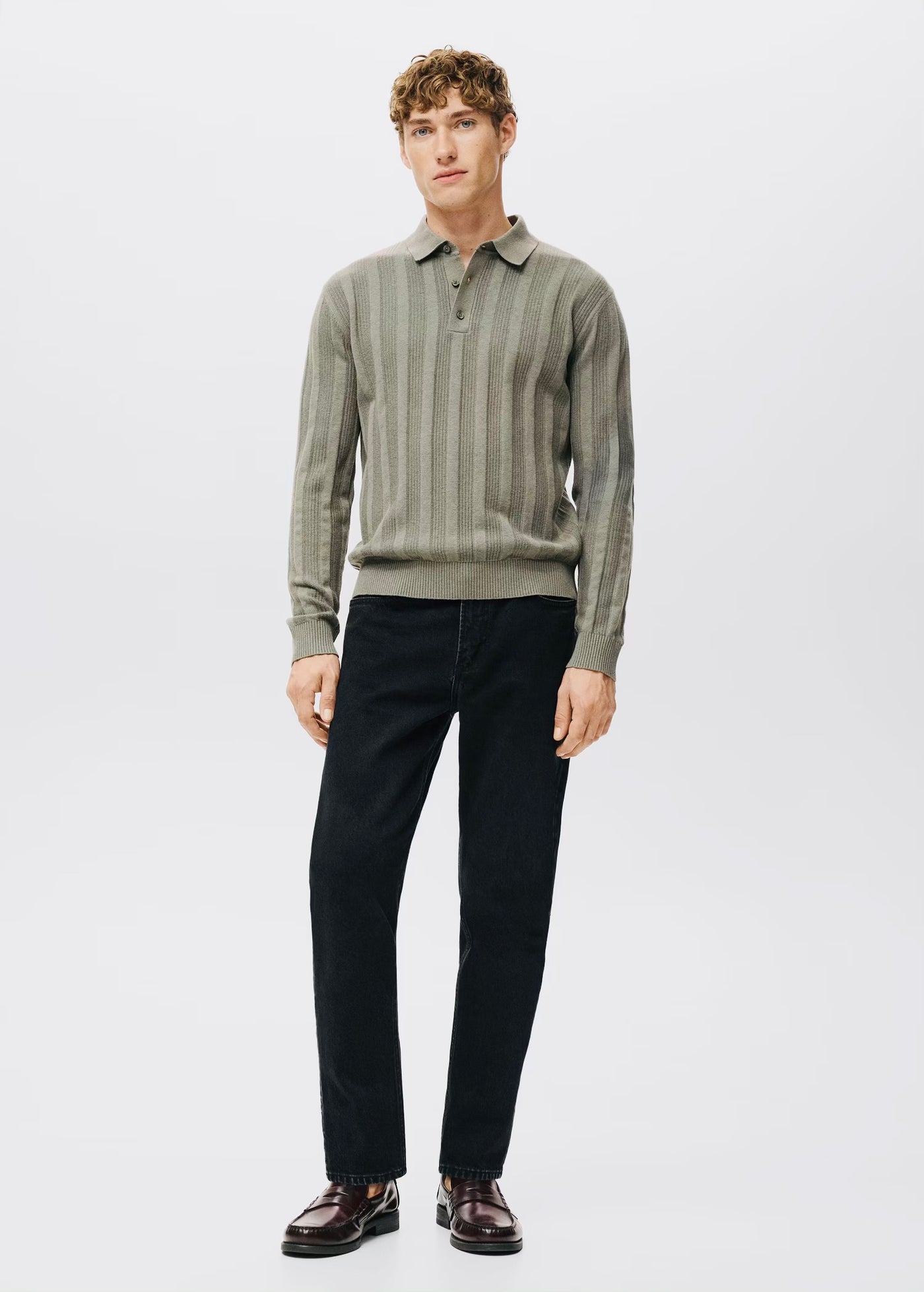 Jean Ben Cropped Tapered-Fit Mango