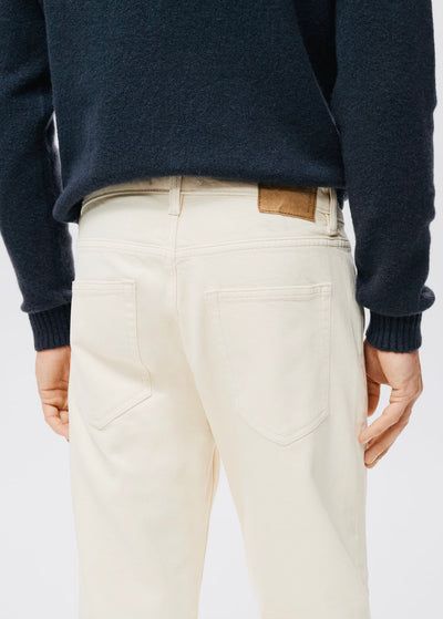 Jean Ben Cropped Tapered-Fit Mango