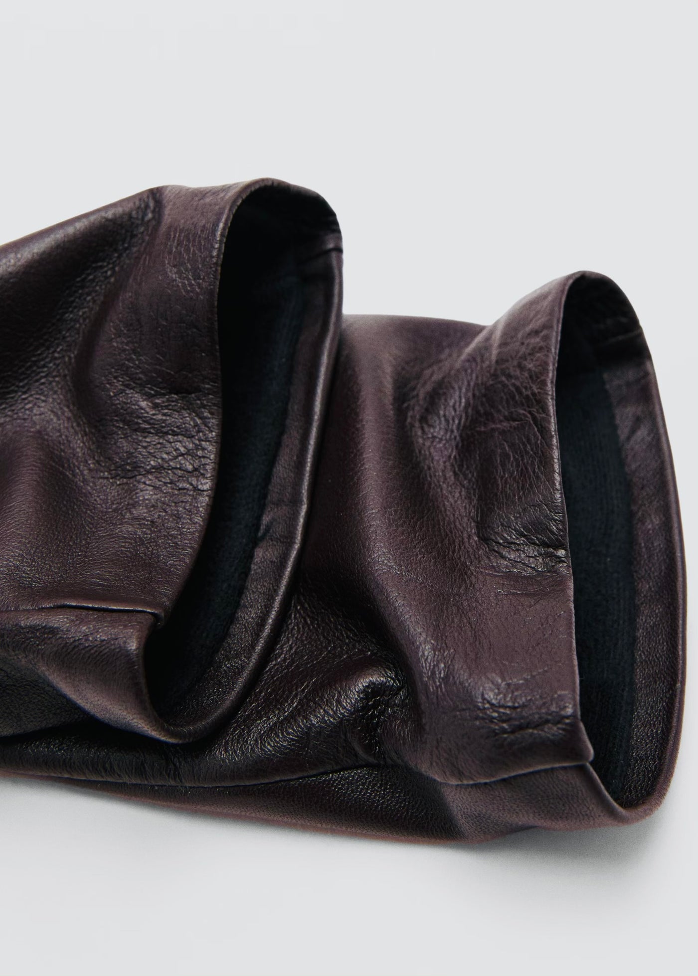 gants longs en cuir