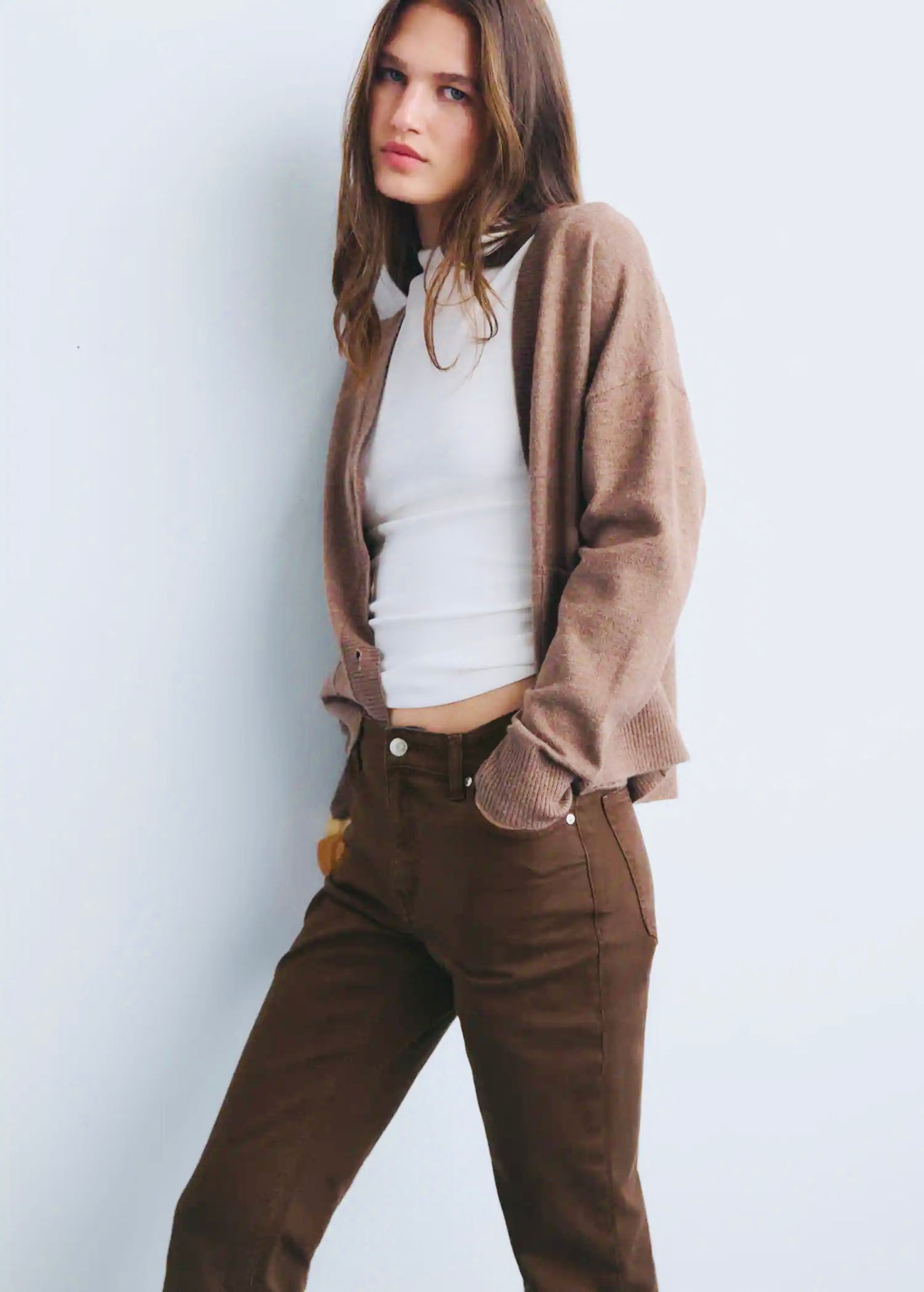 Jean Sienna Flare Crop