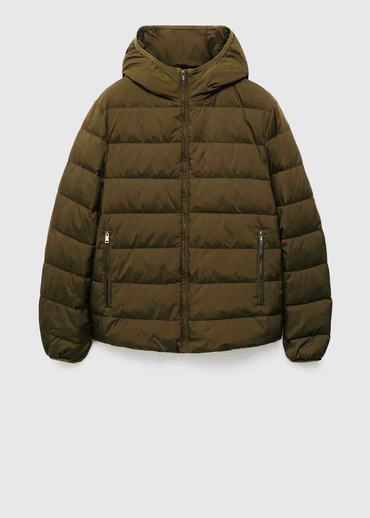 Doudoune compacte en duvet et plumes