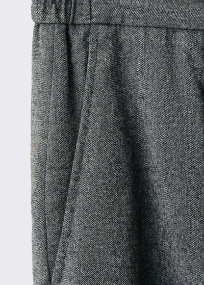 Pantalon Flanelle Regular-Fit à Pinces