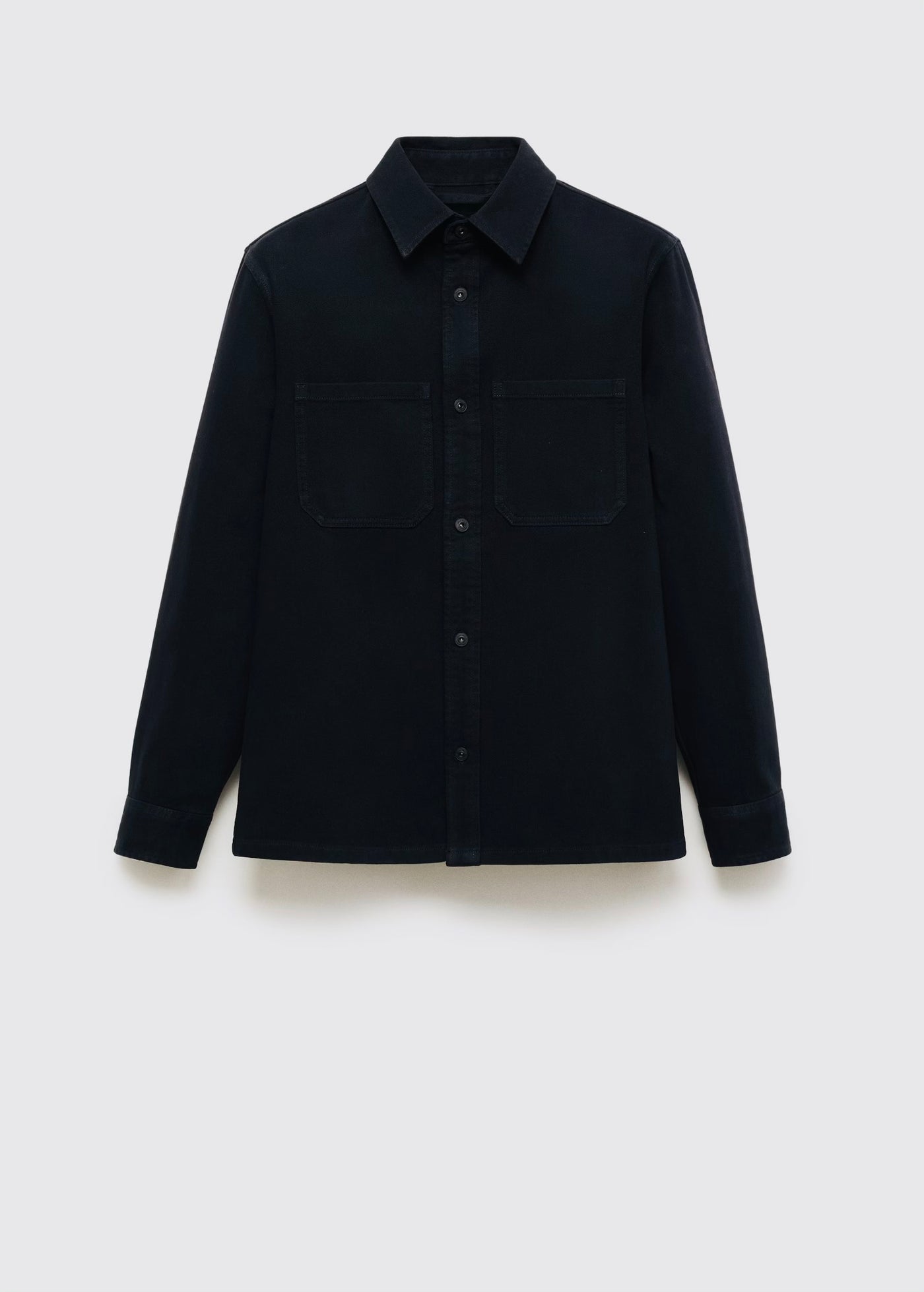 Surchemise en jean à poches