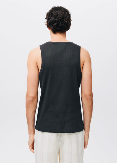 Débardeur Côtelé Slim Fit