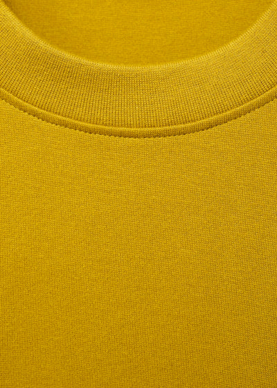 T-Shirt Tissu Sweat Coupe Décontractée