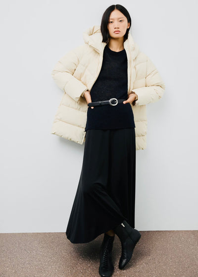 Anorak matelassé avec capuche