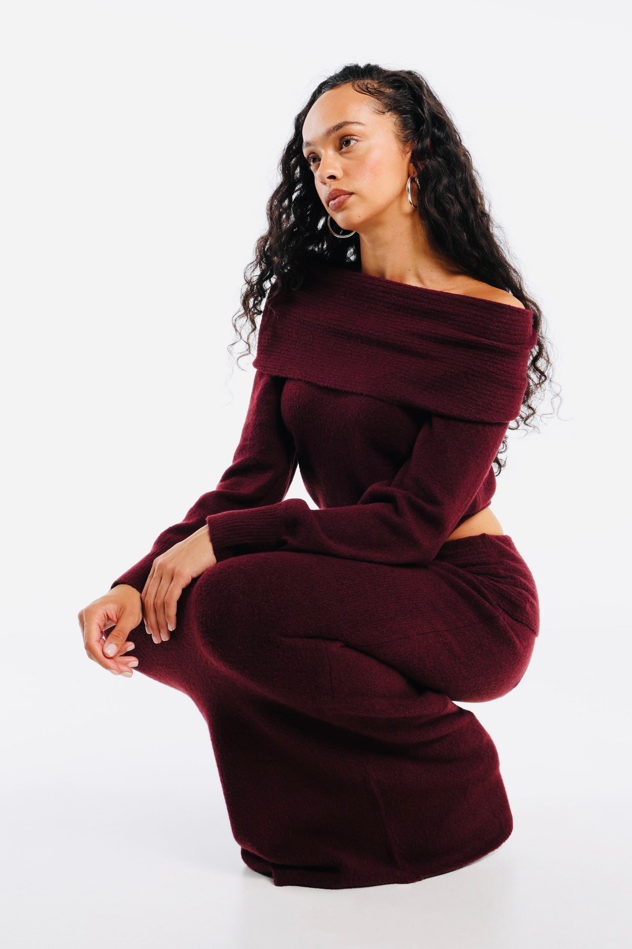 Pull à Épaules Libres