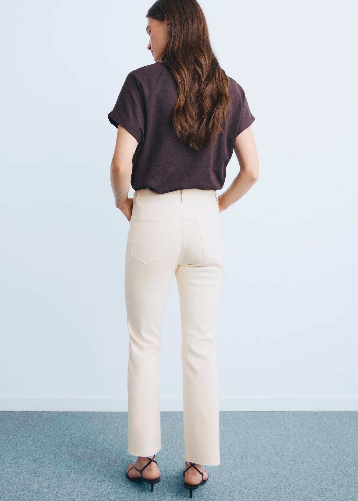 Jean Sienna Flare Crop