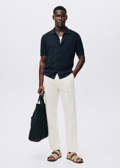 Chemise Maille Côtelée